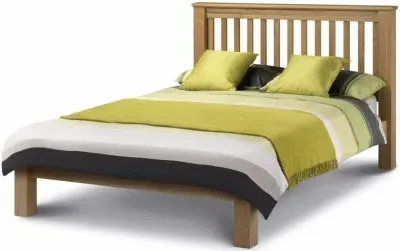 Amsterdam Low Footend Bed Frame - Light Oak image