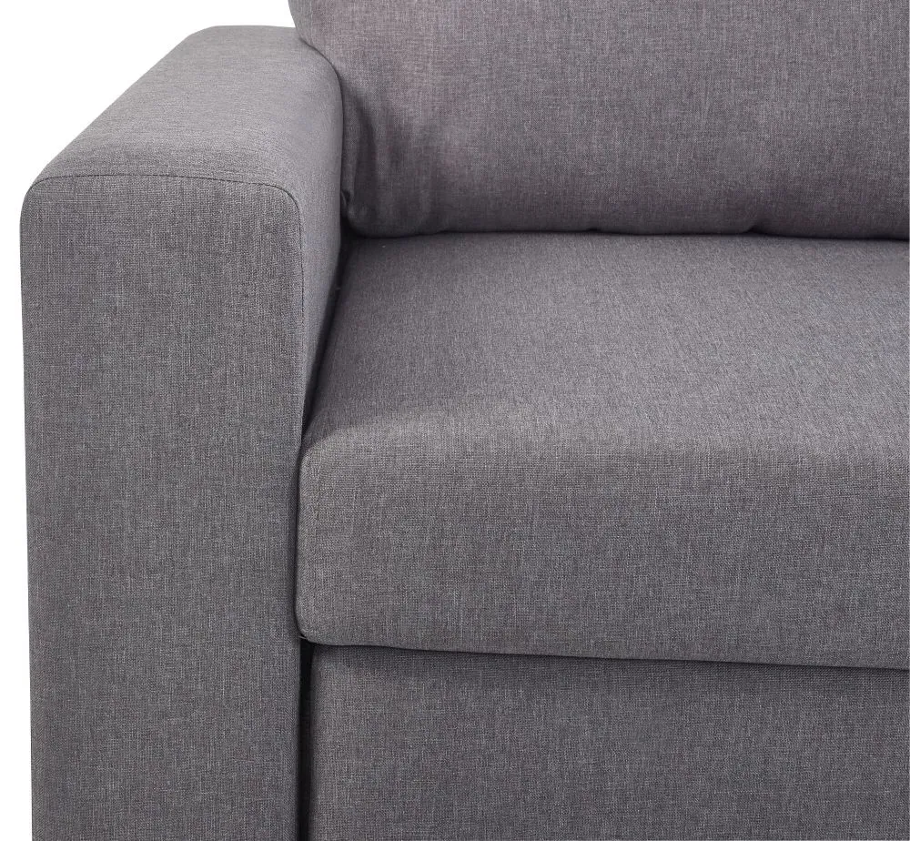Angel Sofabed - Light Grey, Fabric