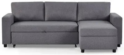 Angel Sofabed - Light Grey, Fabric image