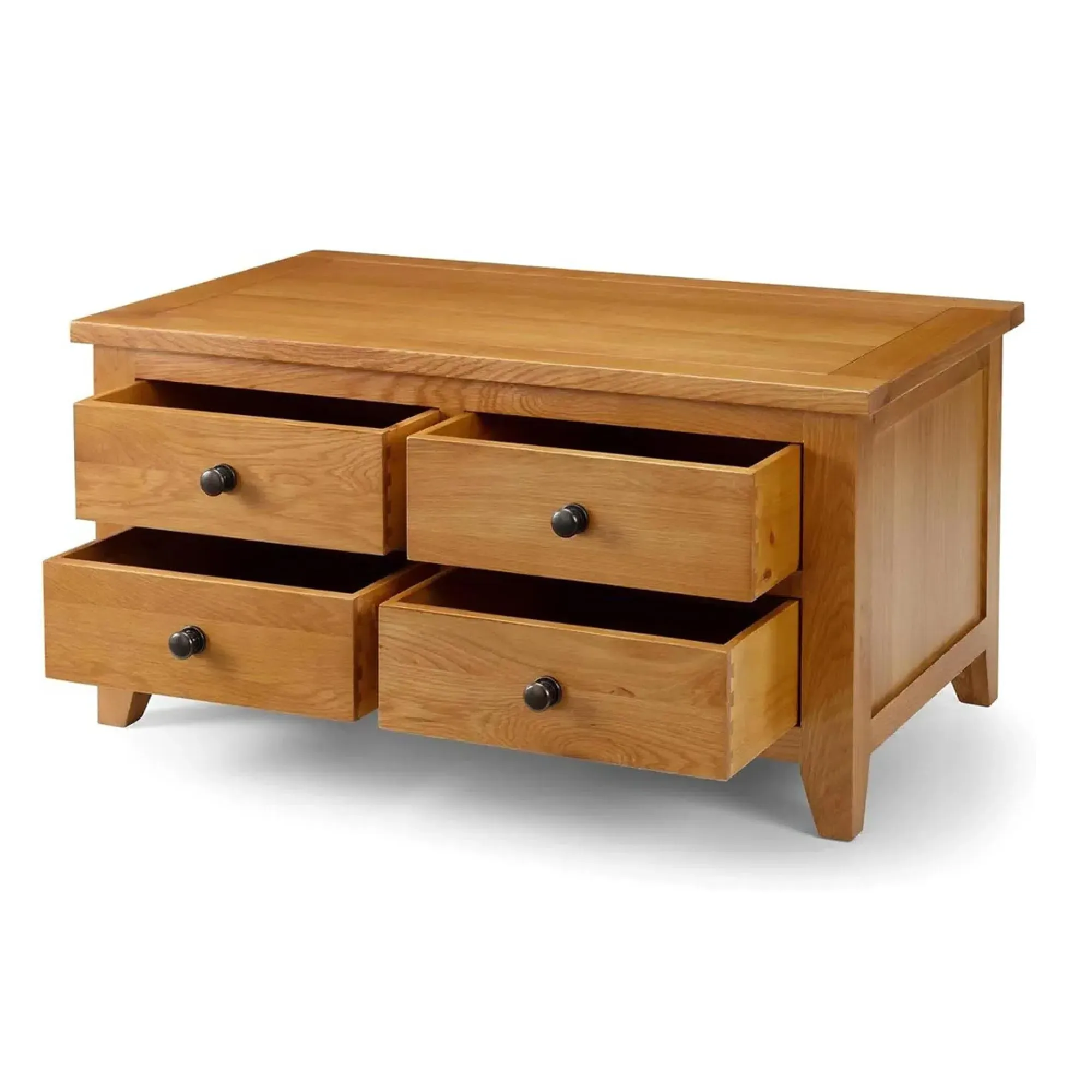 Astoria 4 Drawer Coffee Table - Oak