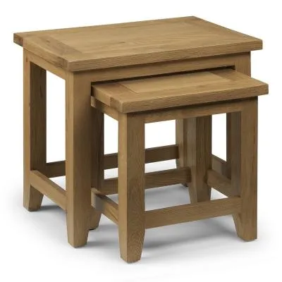 Astoria Nest of 2 Tables - Oak