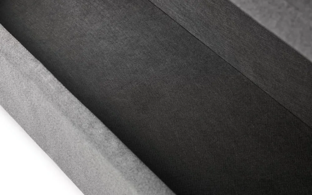 Astrid Blanket Box - Grey, Fabric