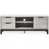 Bali 135cm TV Unit - Grey Oak