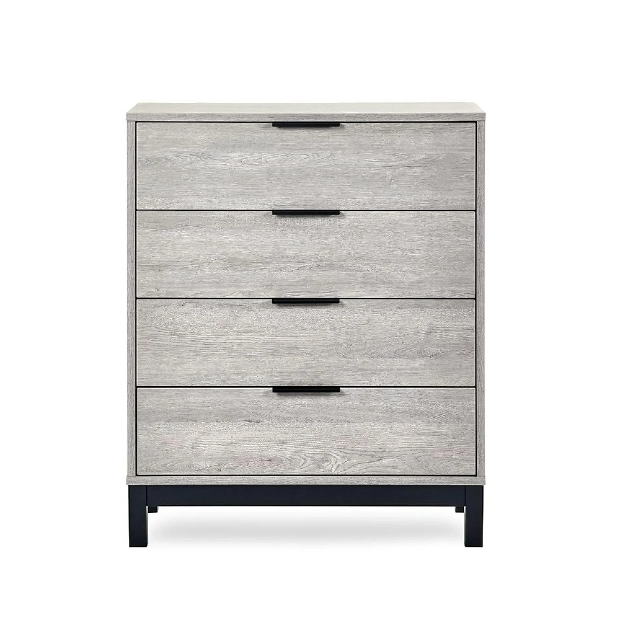Bali 4 Drawer Chest - Grey Oak