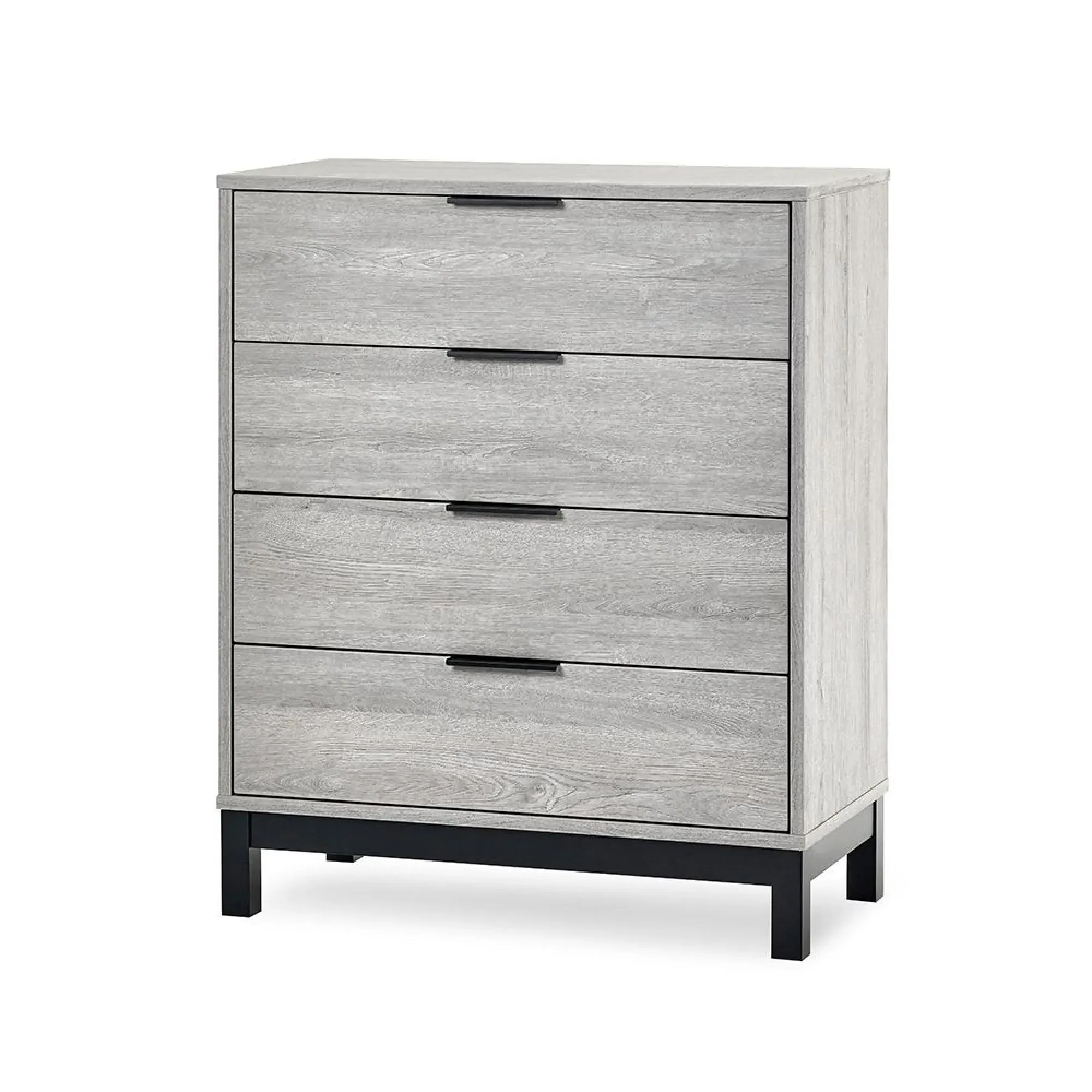 Bali 4 Drawer Chest - Grey Oak