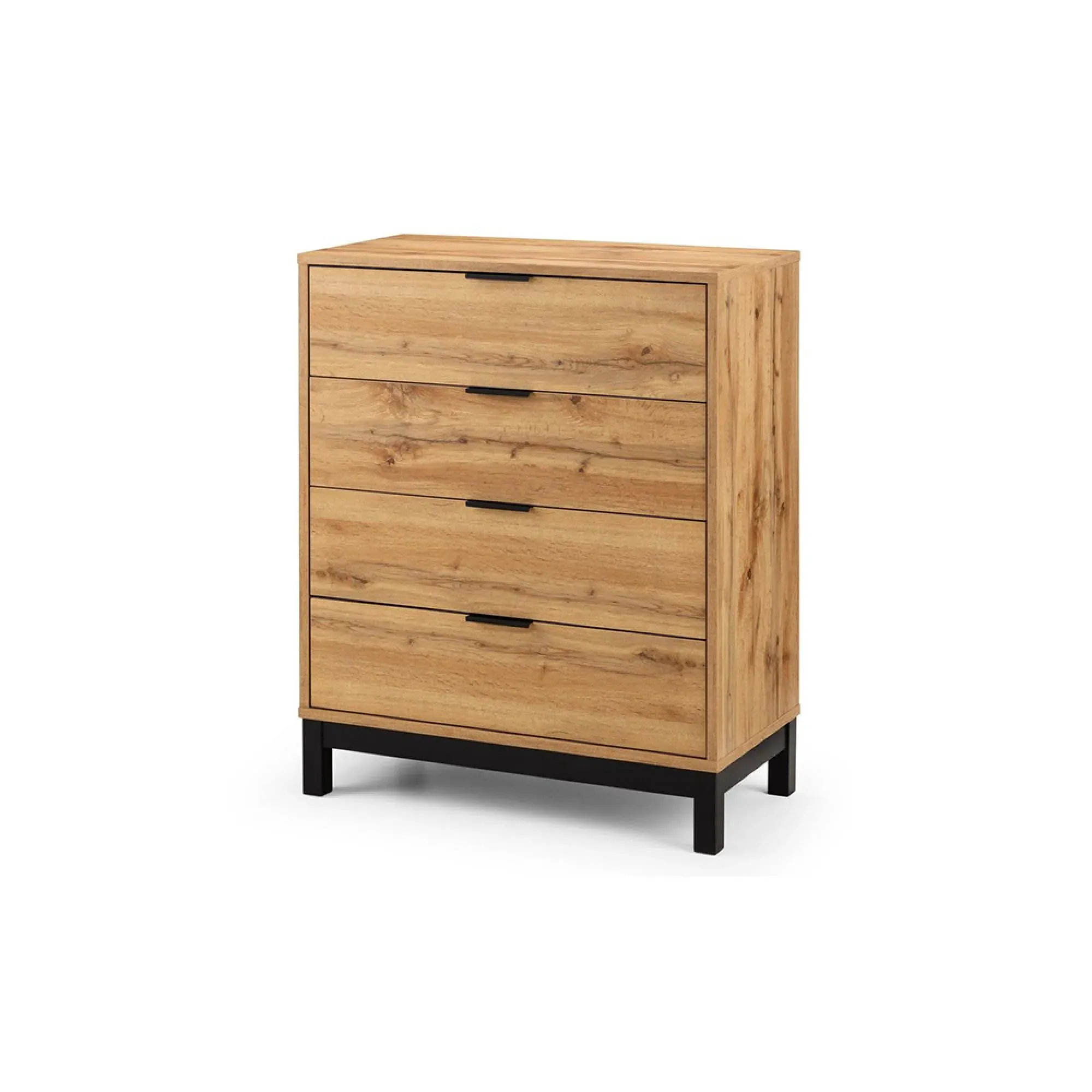 Bali 4 Drawer Chest - Oak