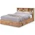Bali Ottoman Storage Bed - Light Oak
