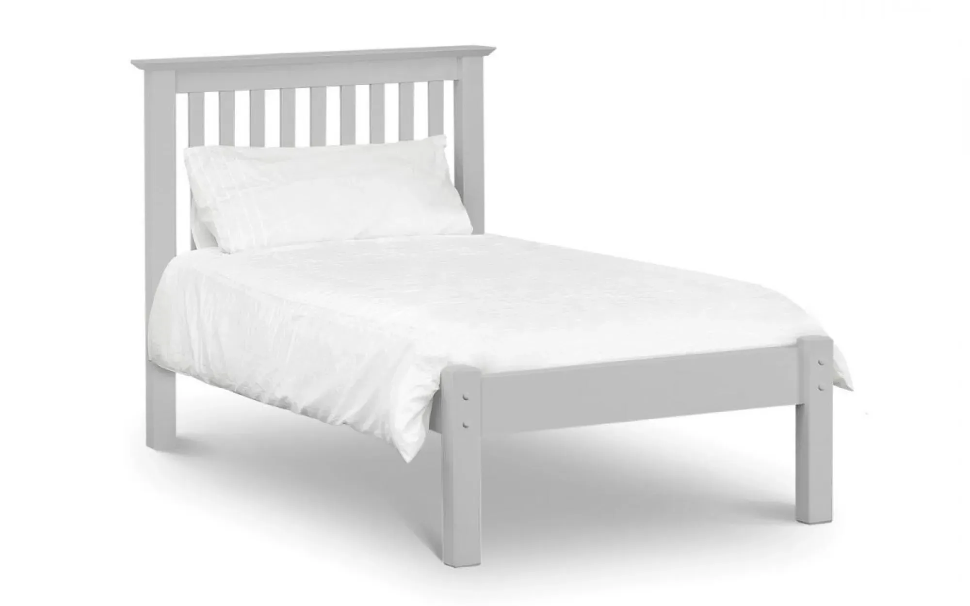 Barcelona Double Bed Frame - Grey