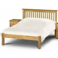 Barcelona Slatted Bed Frame - Pine