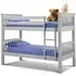 Barcelona Slatted Bunk Bed - Grey, Pine