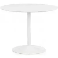 Blanco 2 Seater Round Dining Table - White
