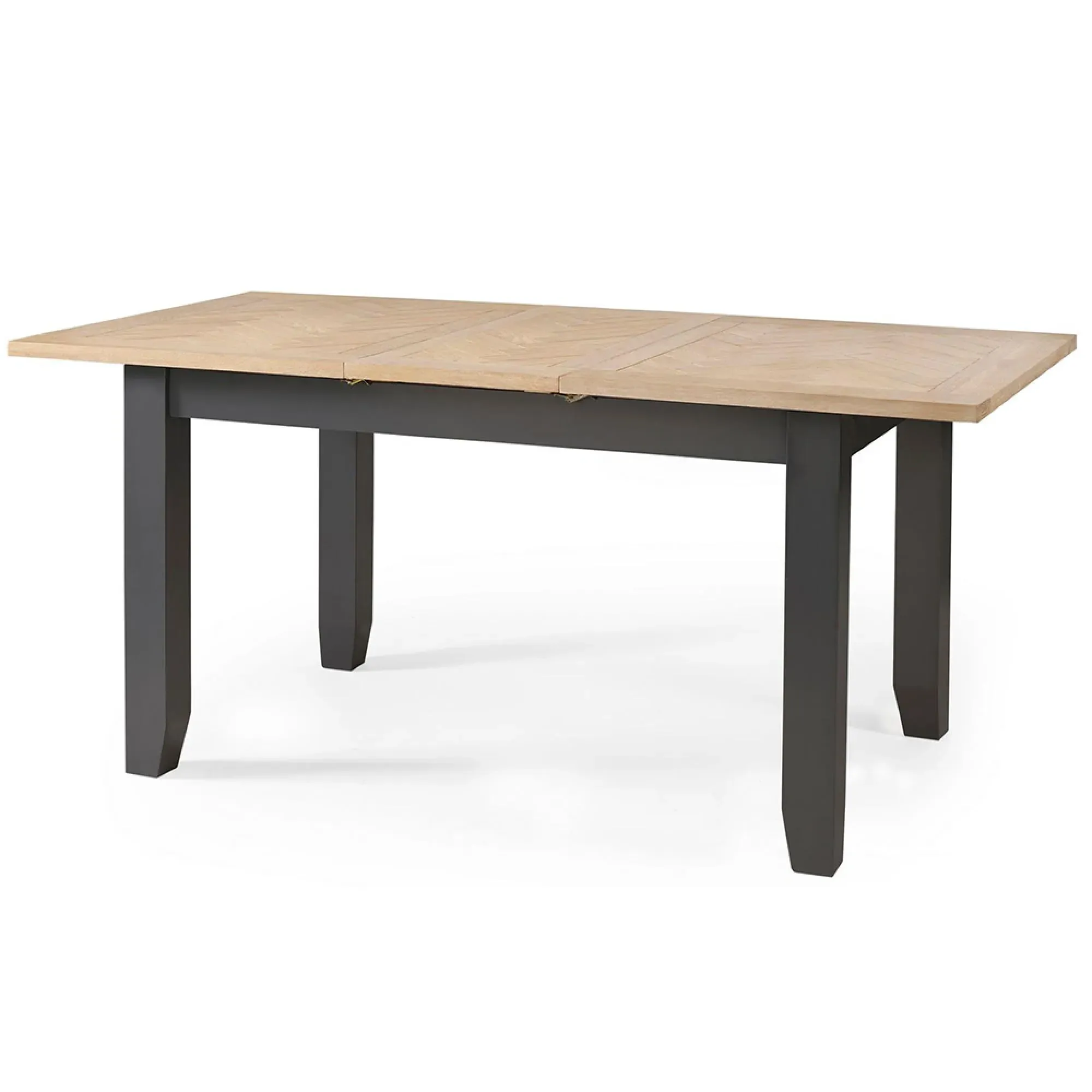 Bordeaux 6-8 Seater Butterfly Extending Dining Table - Dark Grey