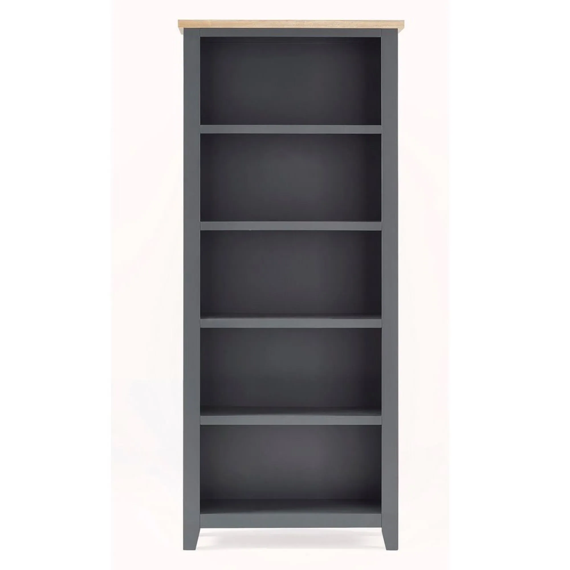 Bordeaux Tall Bookcase - Dark Grey