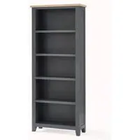 Bordeaux Tall Bookcase - Dark Grey