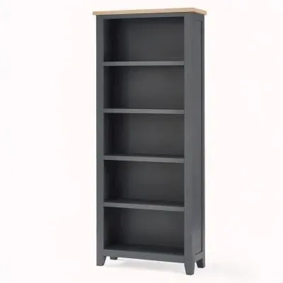 Bordeaux Tall Bookcase - Dark Grey image