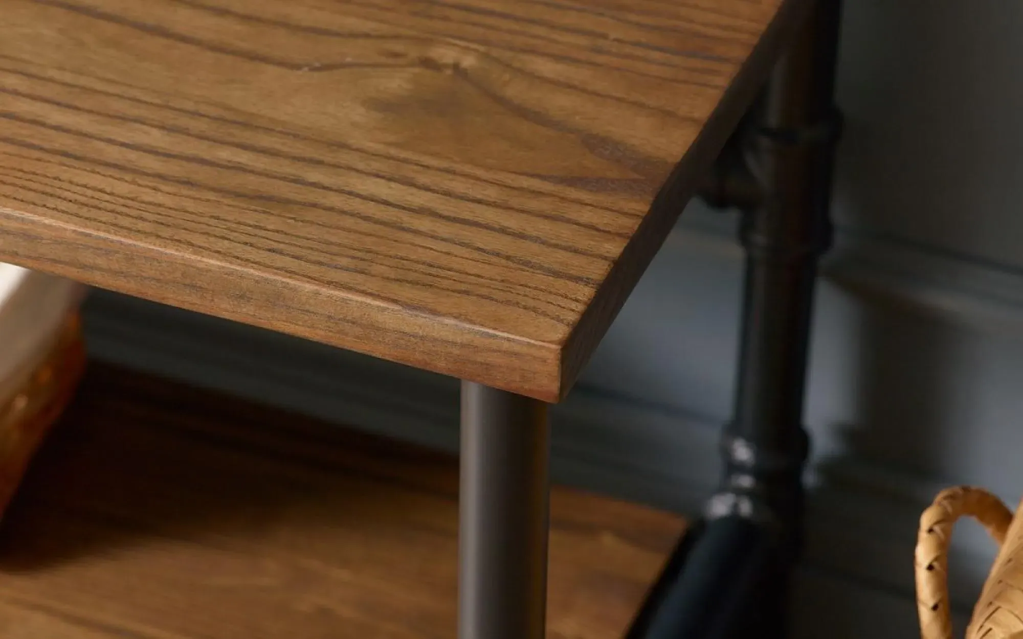 Boston Hallway Shoe Bench with Coat Rack - Black, Brown