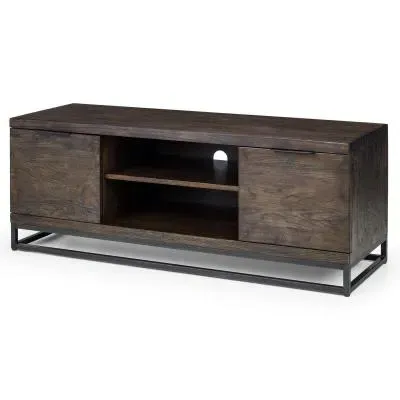 Brooklyn 135cm TV Unit - Dark Oak image