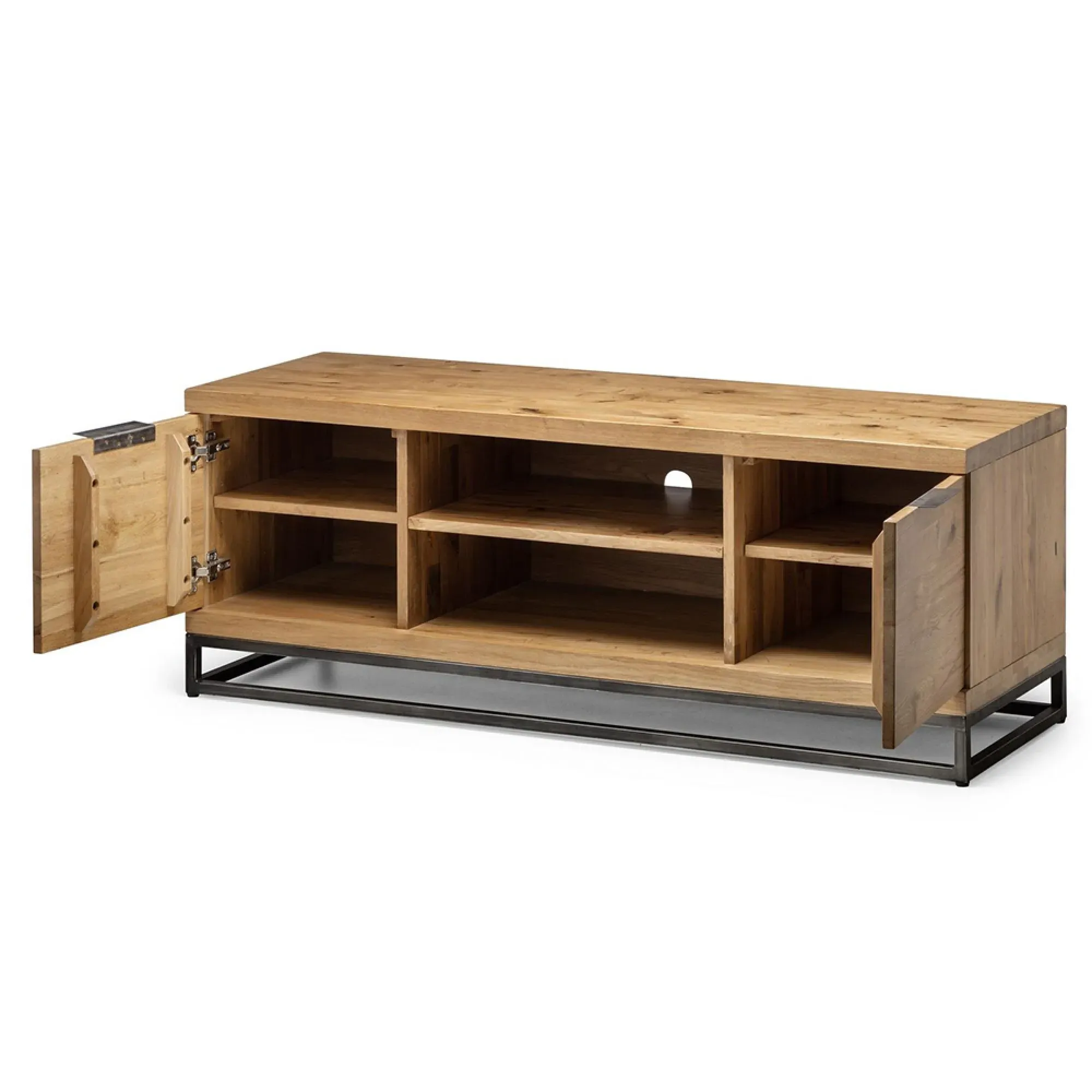 Brooklyn 135cm TV Unit - Rustic Oak