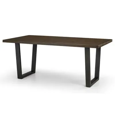Brooklyn 6-Seater Dining Table - Dark Oak image