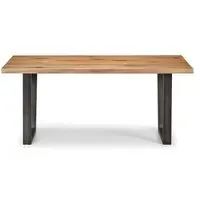Brooklyn 6-Seater Dining Table - Rustic Oak