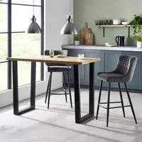 Brooklyn Bar Table - Rustic Oak