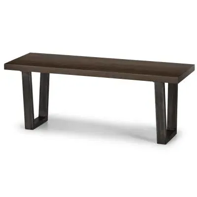Brooklyn Dining Bench - Dark Oak