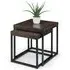 Brooklyn Nest of 2 Tables - Dark Oak
