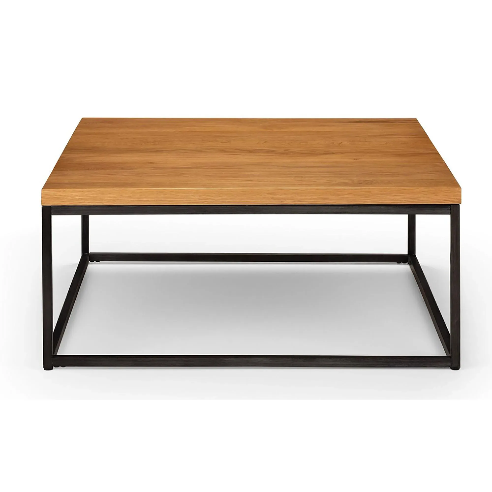 Brooklyn Square Coffee Table - Rustic Oak