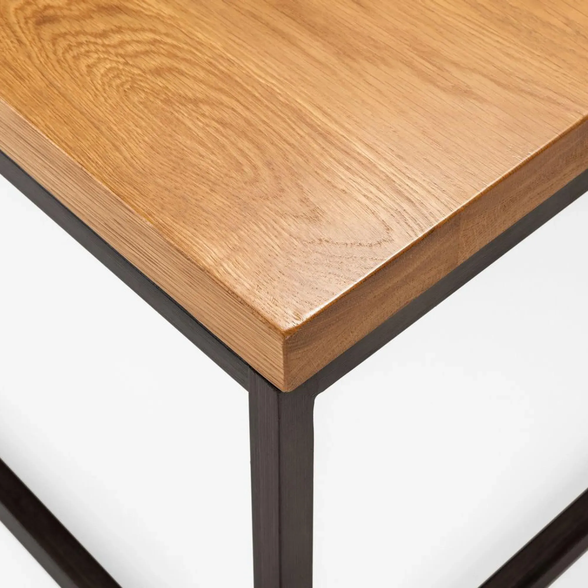 Brooklyn Square Coffee Table - Rustic Oak