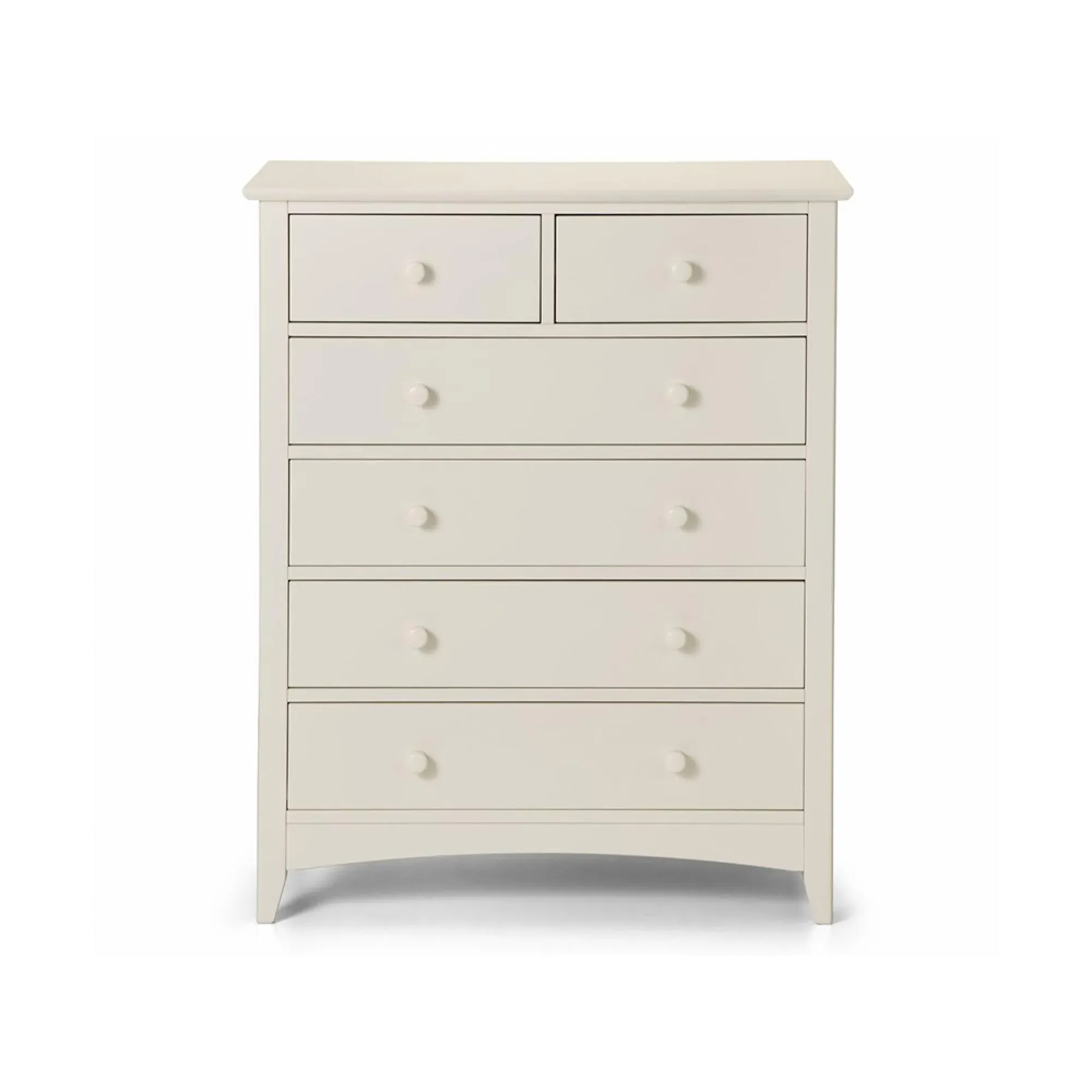Cameo 4+2 Drawer Chest - White