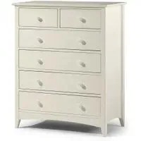 Cameo 4+2 Drawer Chest - White