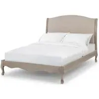 Camille French Style Bed - Limed Oak