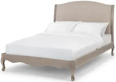 Camille French Style Bed - Limed Oak