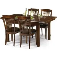 Canterbury 4-6 Seater Extendable Dining Set - Mahogany