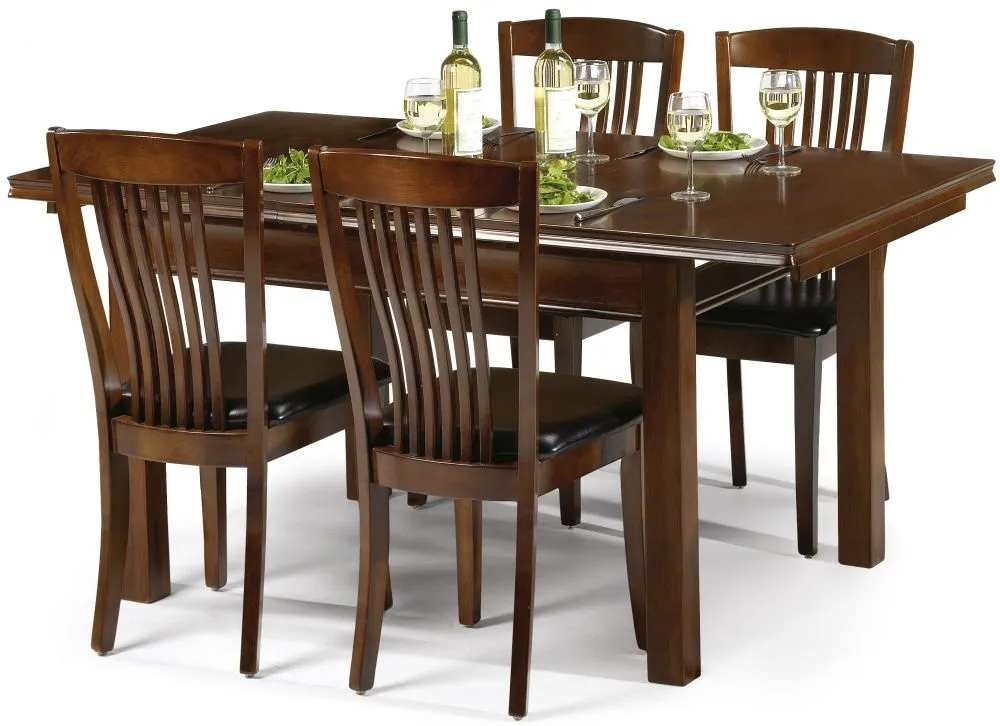 Canterbury 4-6 Seater Extending Dining Table - Mahogany