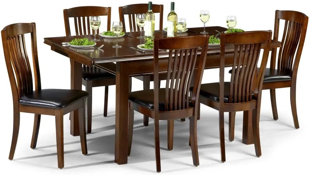 Canterbury 4-6 Seater Extending Dining Table - Mahogany