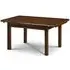 Canterbury 4-6 Seater Extending Dining Table - Mahogany