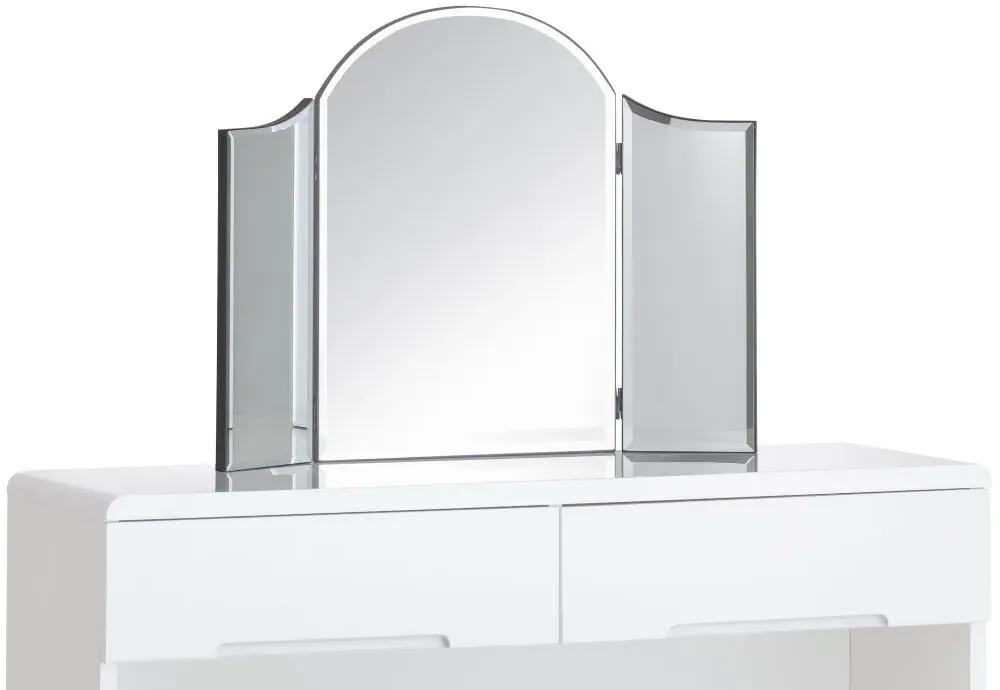 Canto Arch Triple Dressing Mirror - Clear Glass