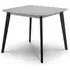Casa 2-Seater Square Dining Table - Grey