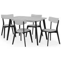 Casa 4-Seater Dining Table - Grey, Black