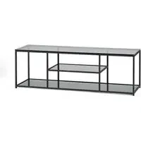 Chicago 140cm TV Unit - Smoked Glass