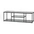 Chicago 140cm TV Unit - Smoked Glass