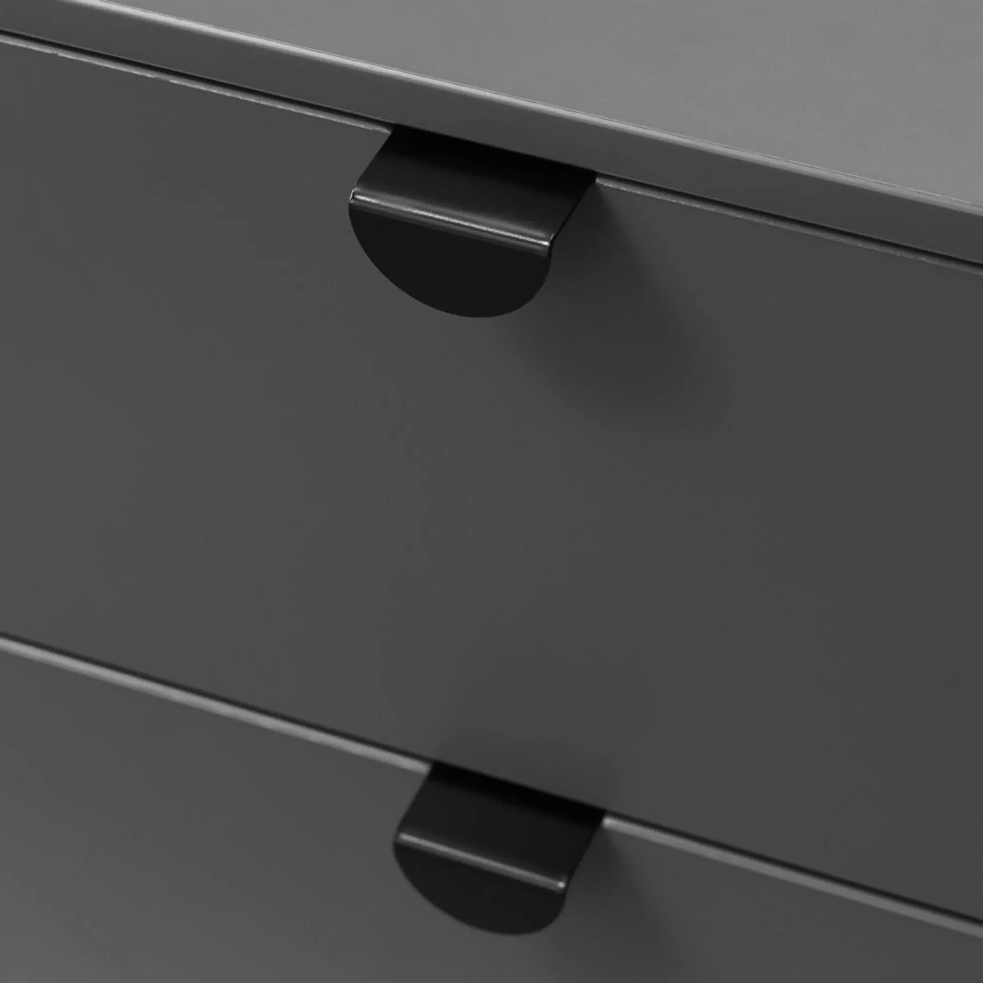 Chloe 6 Drawer Wide Chest - Grey