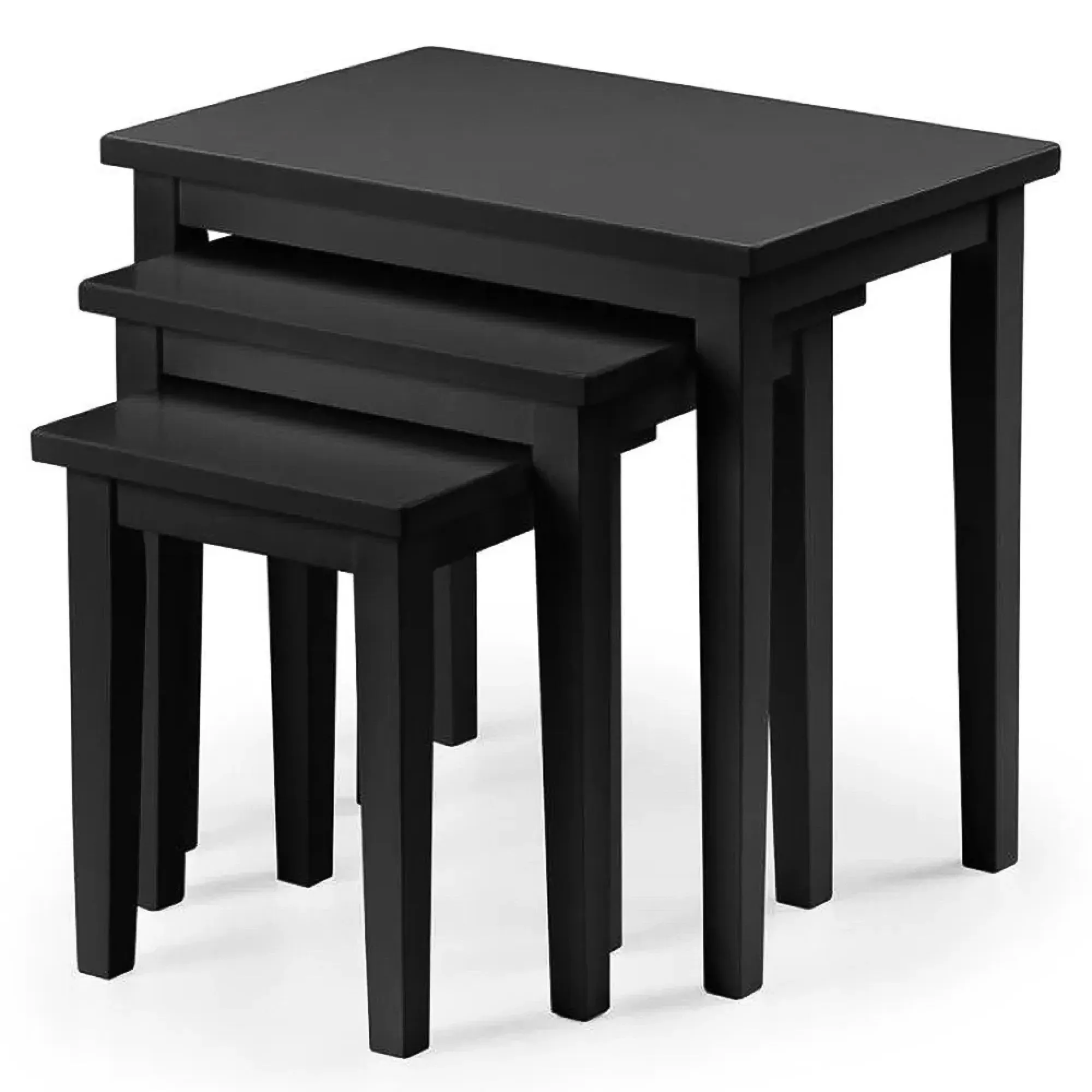Cleo Nest of 3 Tables - Black