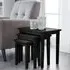 Cleo Nest of 3 Tables - Black