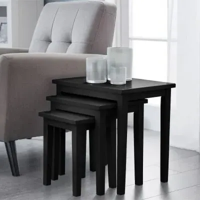 Cleo Nest of 3 Tables - Black image