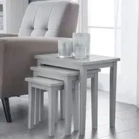 Cleo Nest of 3 Tables - Grey