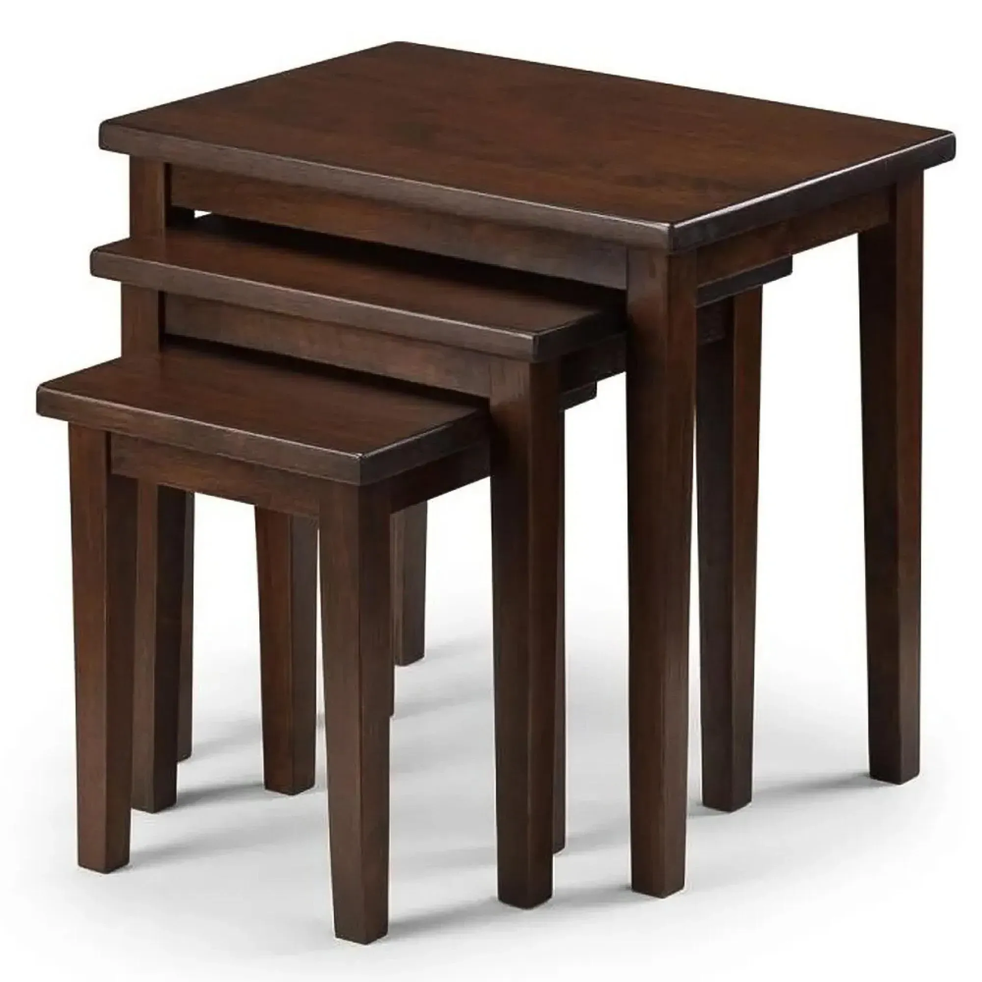 Cleo Nest of 3 Tables - Mahogany