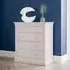 Clermont 3+2 Drawer Chest - Light Grey