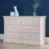 Clermont 4+3 Drawer Chest - Light Grey